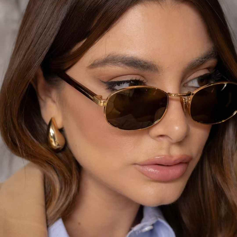 PRB53S Sunglasses Gold Tortoise Green