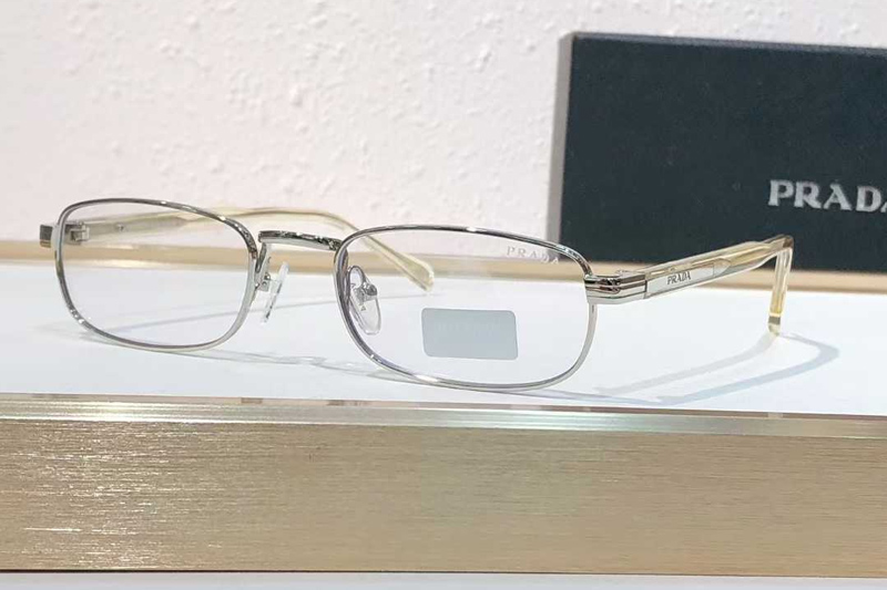 PRB54S Sunglasses Silver Clear