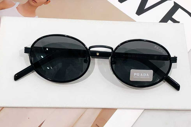 PRB56S Sunglasses Black Gray