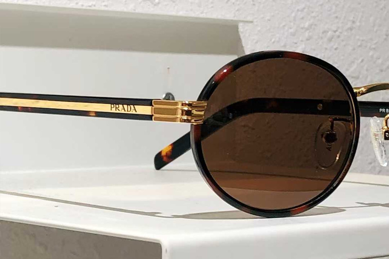 PRB56S Sunglasses Tortoise Gold Brown