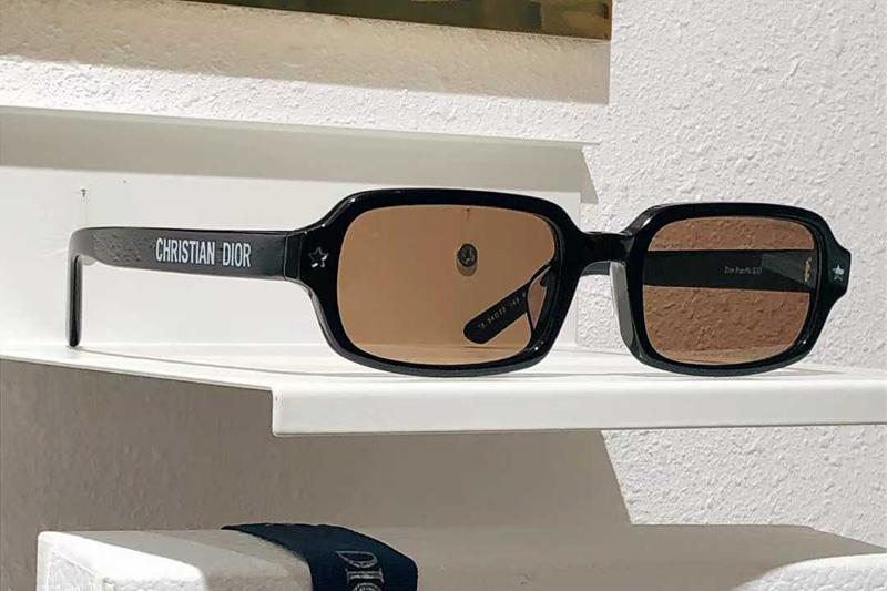 Pacific S3F Sunglasses Black Brown