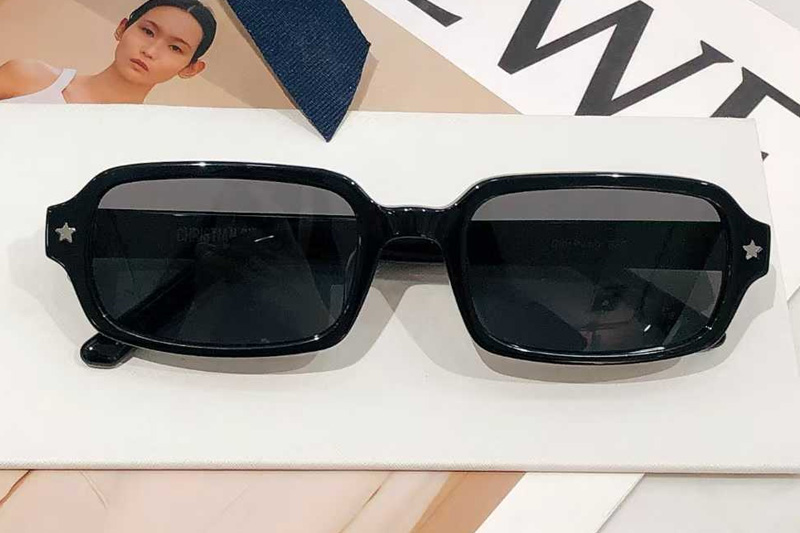 Pacific S3F Sunglasses Black Gray