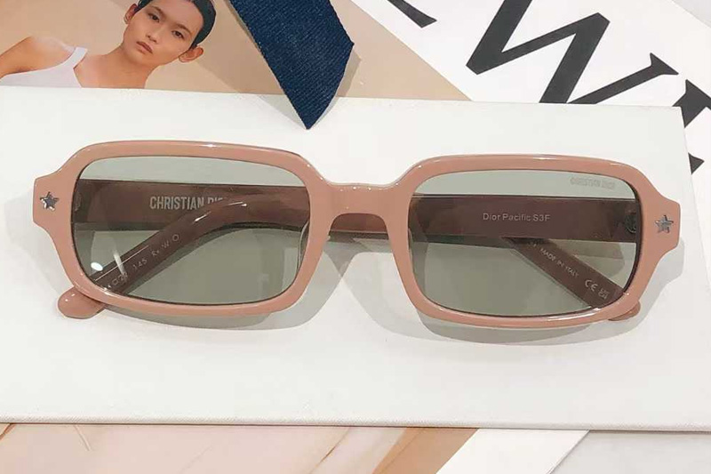 Pacific S3F Sunglasses Pink Green