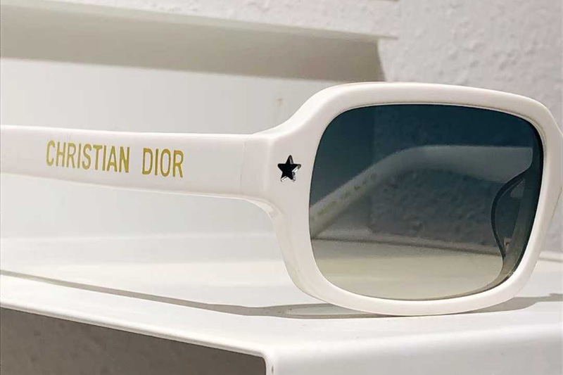 Pacific S3F Sunglasses White Gradient Gray