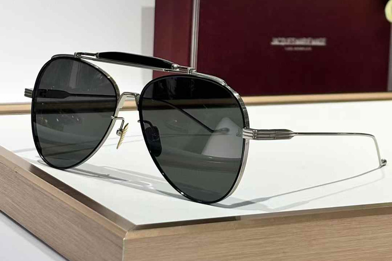 Peyoye Sunglasses Black Silver Gray