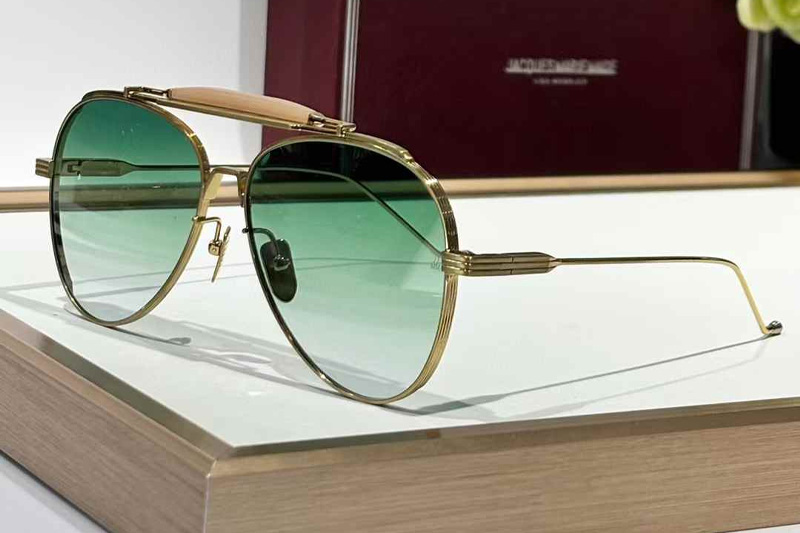 Peyoye Sunglasses Gold Gradient Green