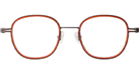 Pinne Eyeglasses Red Coffee