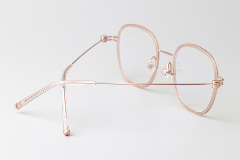 Pinne Eyeglasses Rose Gold