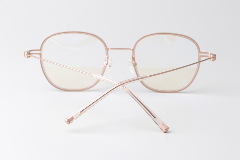 Pinne Eyeglasses Rose Gold