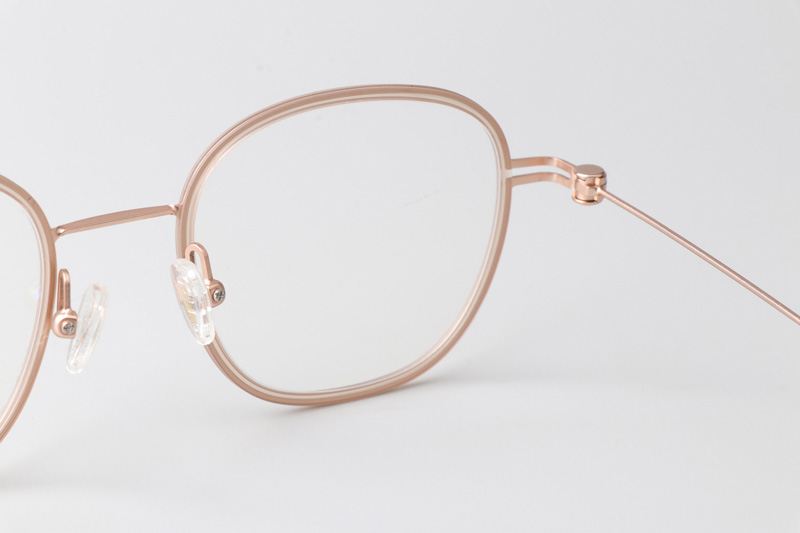 Pinne Eyeglasses Rose Gold
