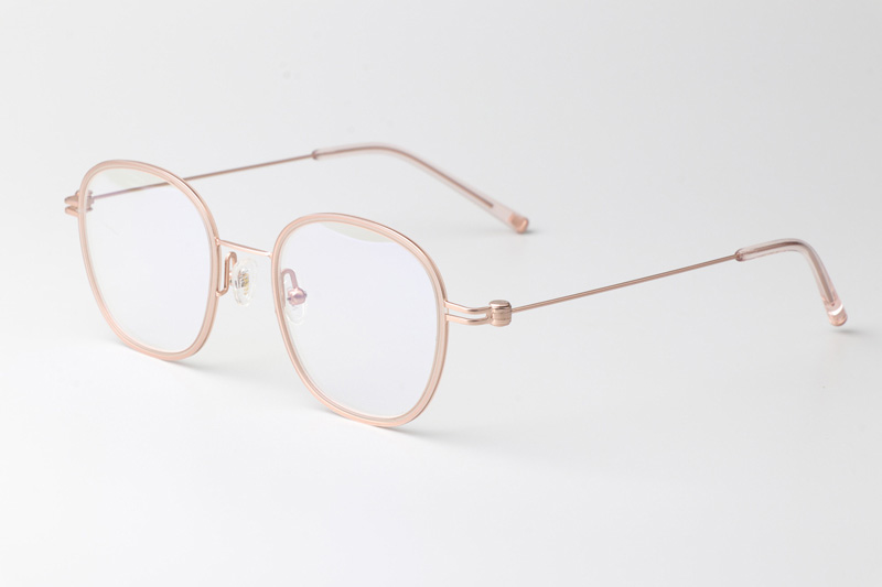 Pinne Eyeglasses Rose Gold