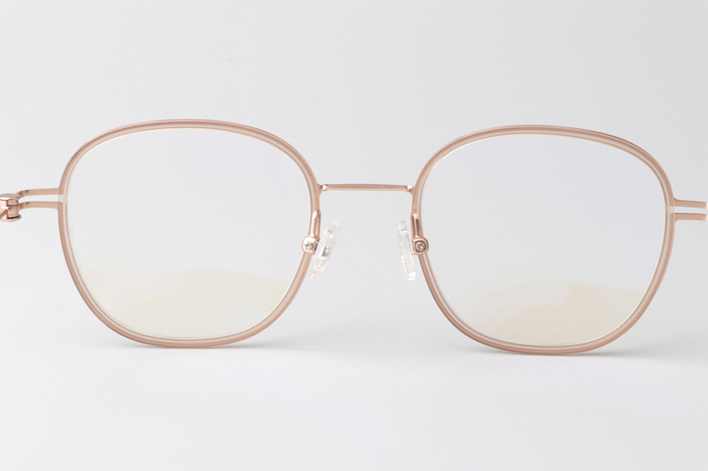 Pinne Eyeglasses Rose Gold