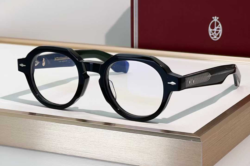 Pontian Eyeglasses Black Green