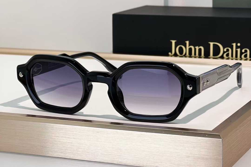 Project P05 Sunglasses Black Silver Gradient Gray