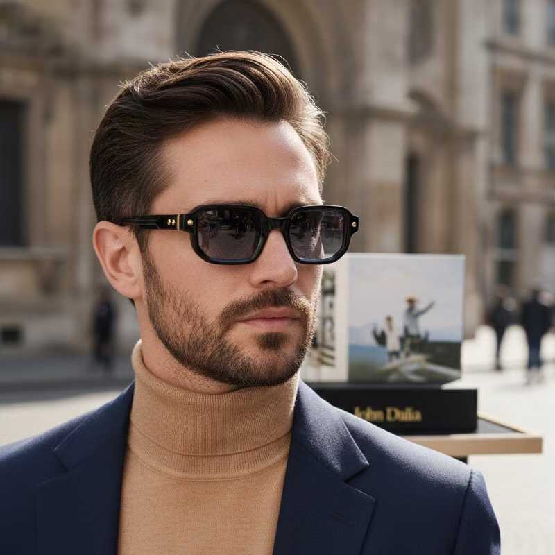 Project P06 Sunglasses Black Light Gray