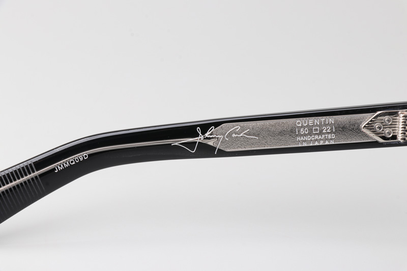 Quentin Sunglasses Black Transparent Gray