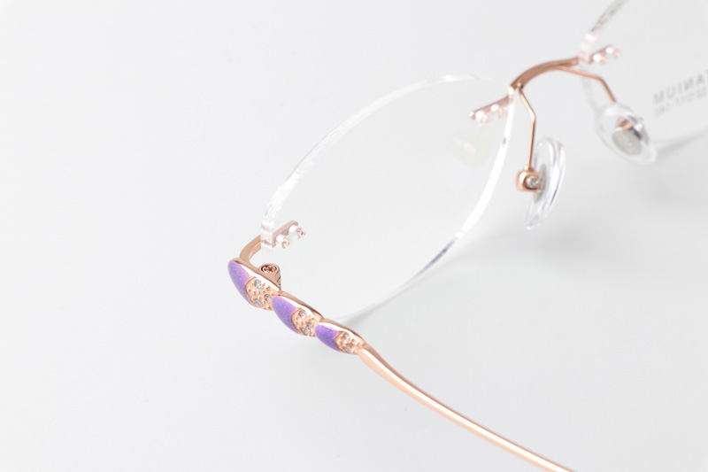 RS20009 Eyeglasses Rose Gold