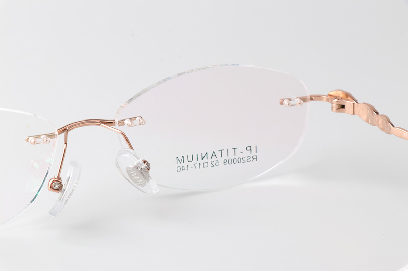 RS20009 Eyeglasses Rose Gold
