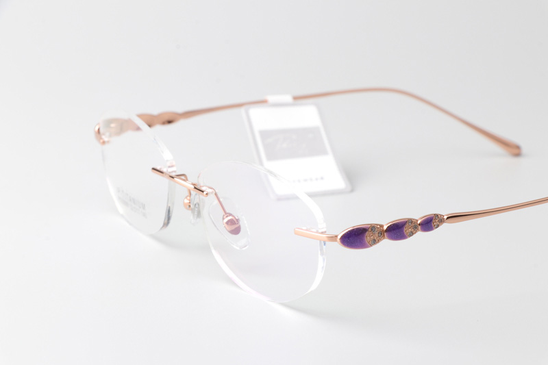 RS20009 Eyeglasses Rose Gold