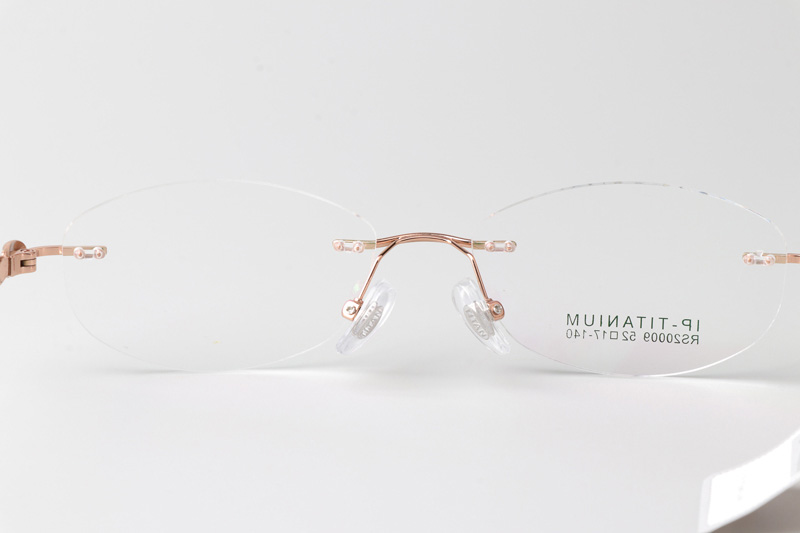 RS20009 Eyeglasses Rose Gold
