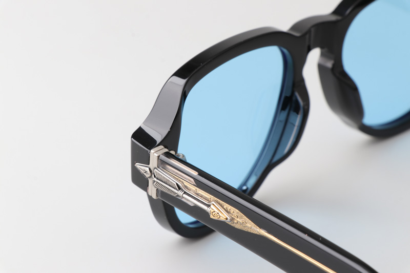 Red Cloud Sunglasses Black Blue