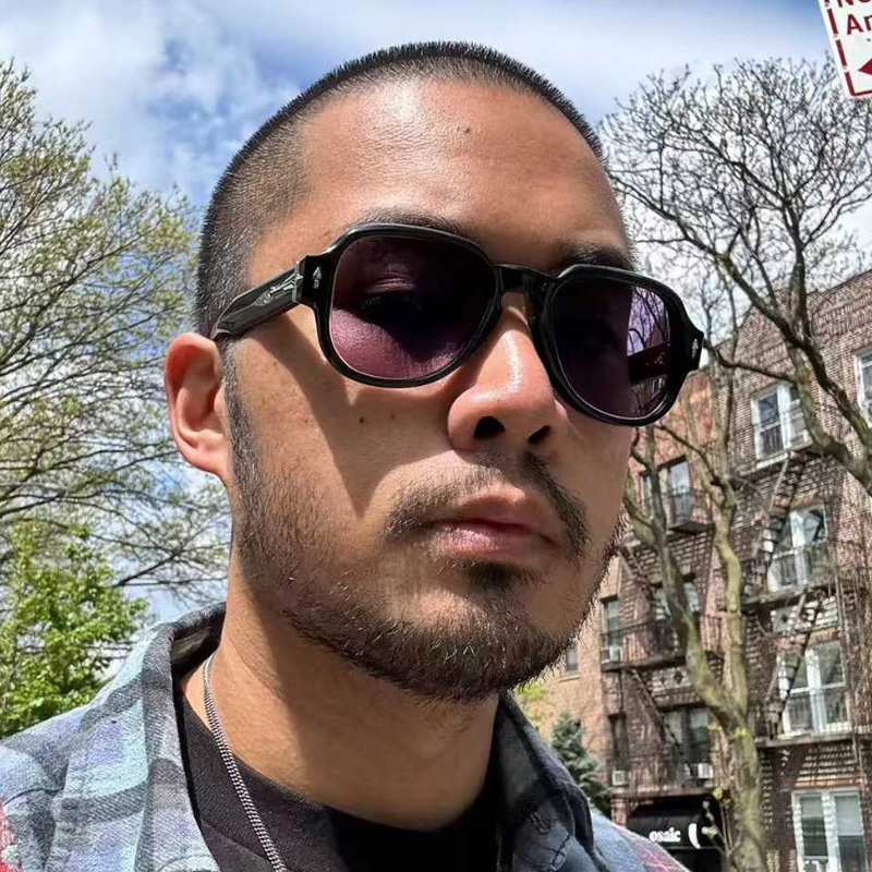 Red Cloud Sunglasses Black Gray Pink