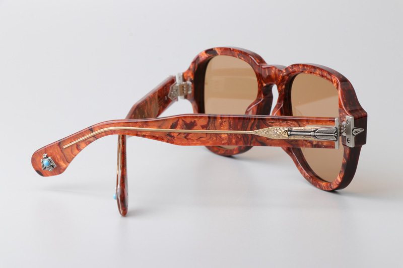 Red Cloud Sunglasses Brown Brown