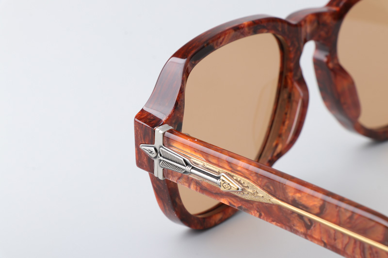 Red Cloud Sunglasses Brown Brown