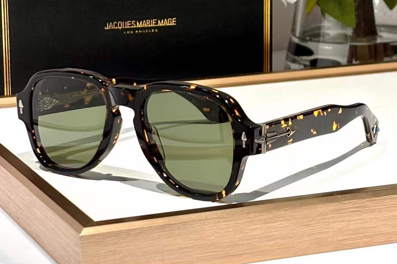 Red Cloud Sunglasses Tortoise Green