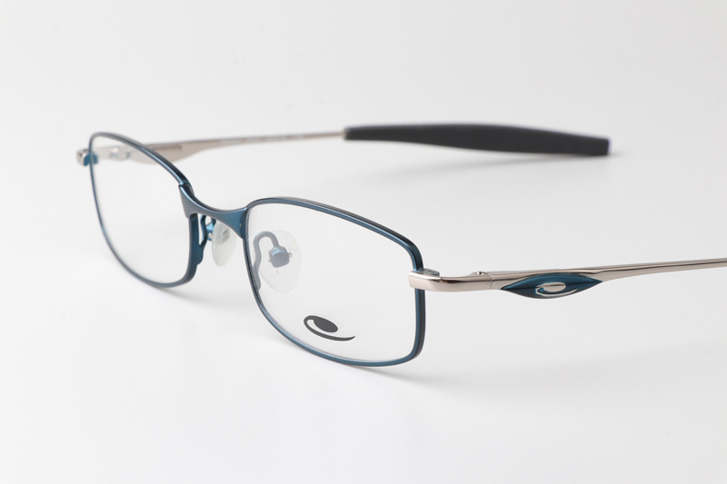 Rid04 Eyeglasses Blue Silver