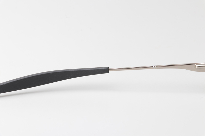 Rid04 Eyeglasses Blue Silver