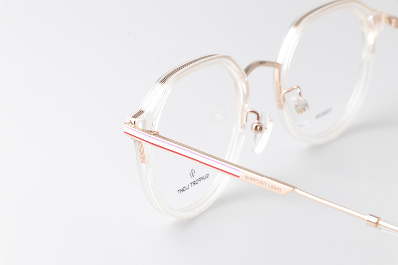 SL201 Eyeglasses Transparent Gold