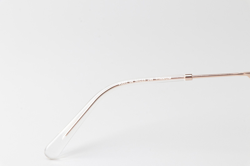 SL201 Eyeglasses Transparent Gold