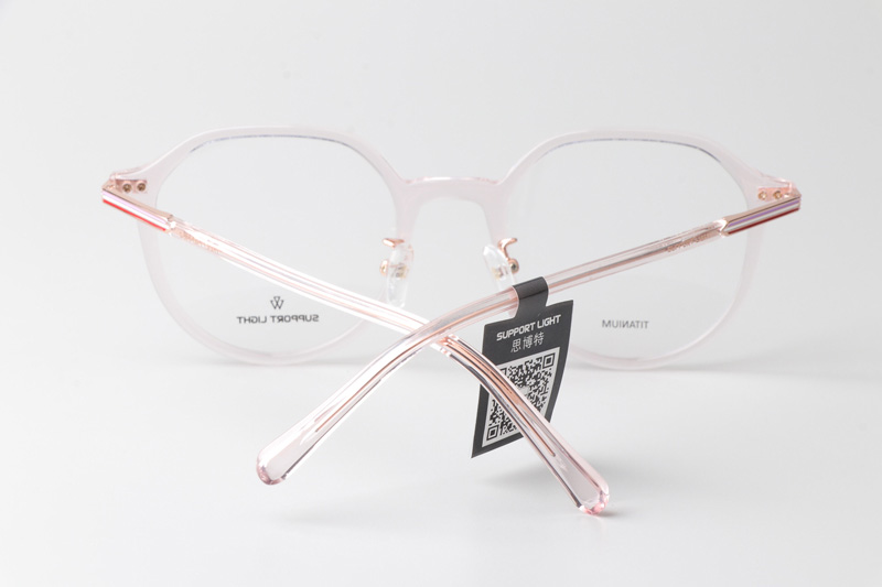 SL202 Eyeglasses Transparent Pink