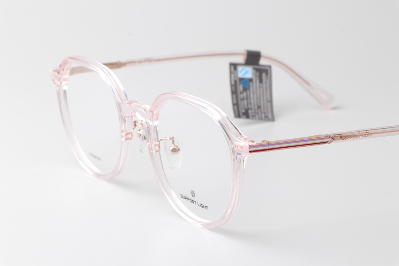 SL202 Eyeglasses Transparent Pink