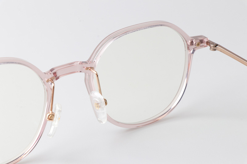 SL3004 Eyeglasses Transparent Pink Gold