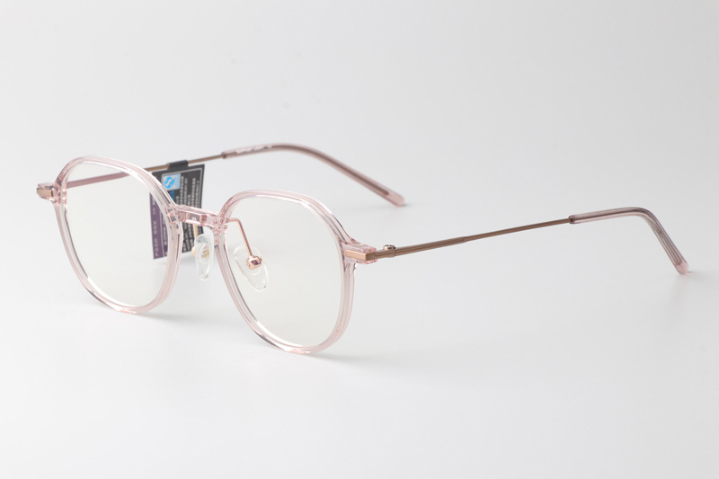 SL3004 Eyeglasses Transparent Pink Gold