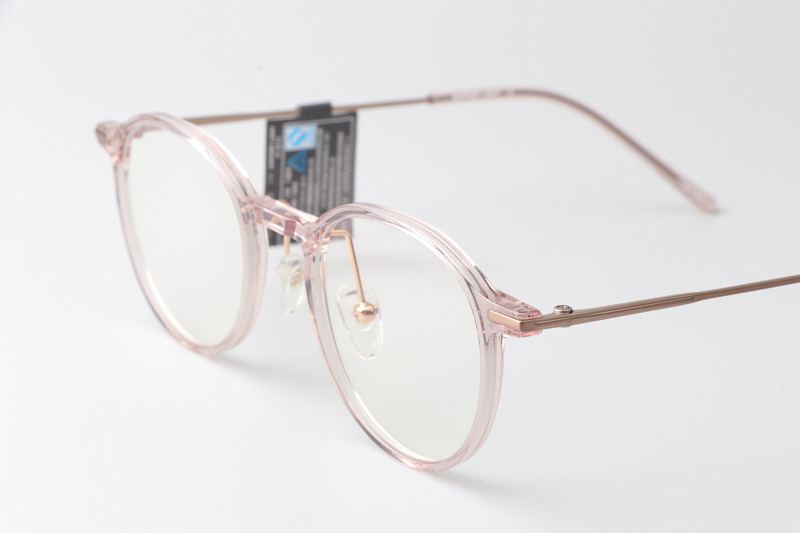 SL3005 Eyeglasses Transparent Pink Gold