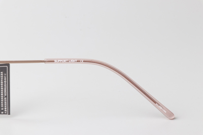 SL3005 Eyeglasses Transparent Pink Gold