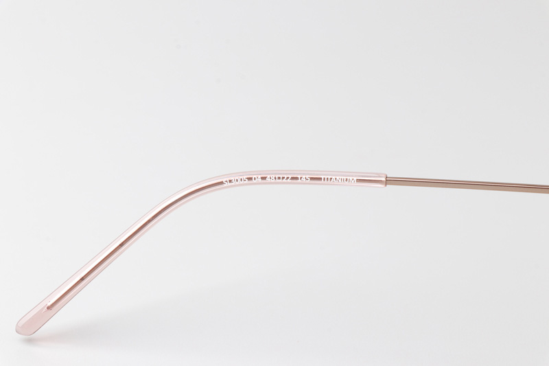 SL3005 Eyeglasses Transparent Pink Gold