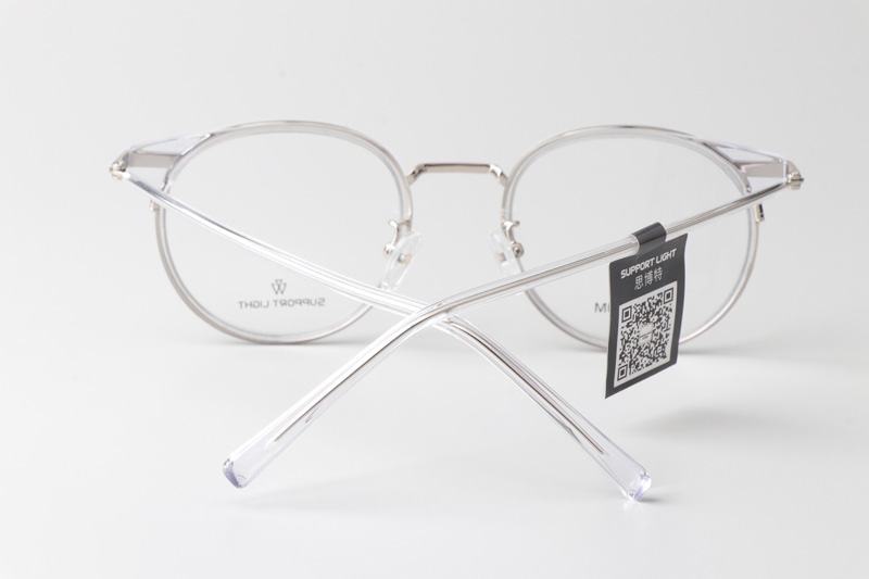 SL3022 Eyeglasses Transparent Silver