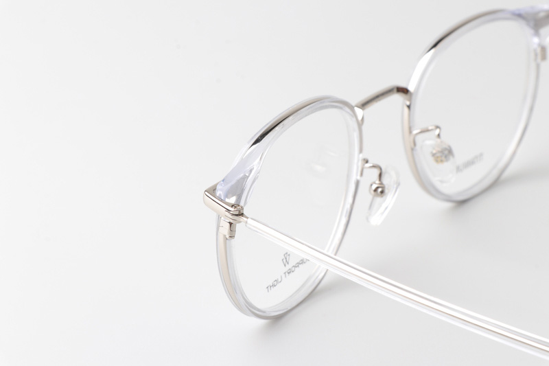 SL3022 Eyeglasses Transparent Silver