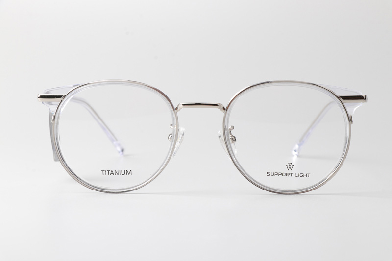SL3022 Eyeglasses Transparent Silver