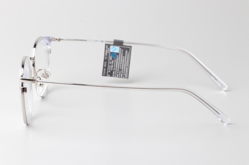 SL3022 Eyeglasses Transparent Silver