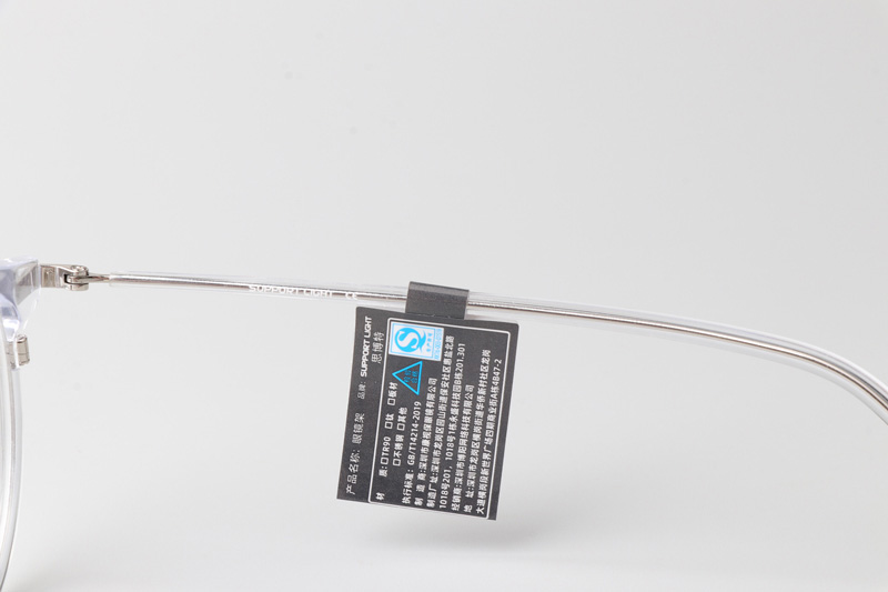 SL3022 Eyeglasses Transparent Silver