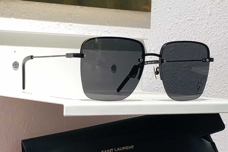 SL312M Sunglasses Black Gray