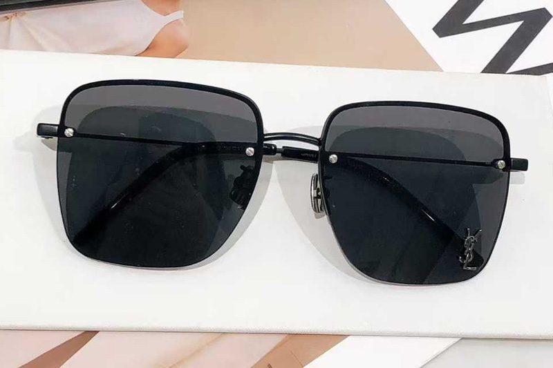 SL312M Sunglasses Black Gray