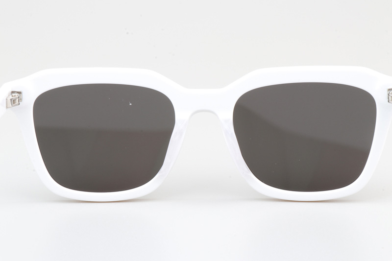 SL457 Sunglasses White Gray