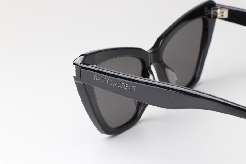 SL466 Sunglasses Black Gray
