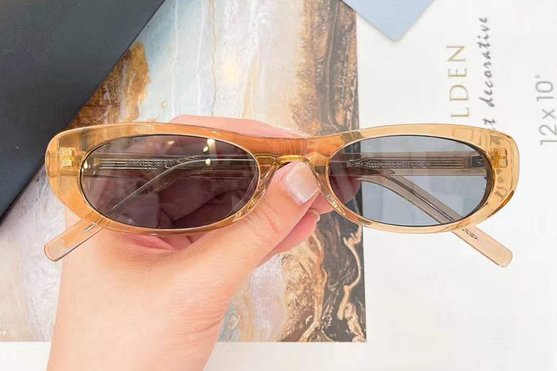 SL557 Sunglasses Brown Gray